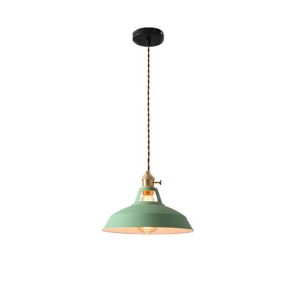 Lyrae Morandi-Style Colorful Metal Pendant Light Glow - OpalDwell