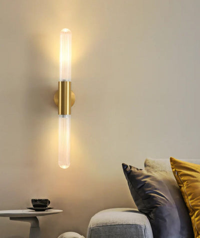Nova Glass Pole Lamp Nordic Modern Home Lighting Elegance - OpalDwell