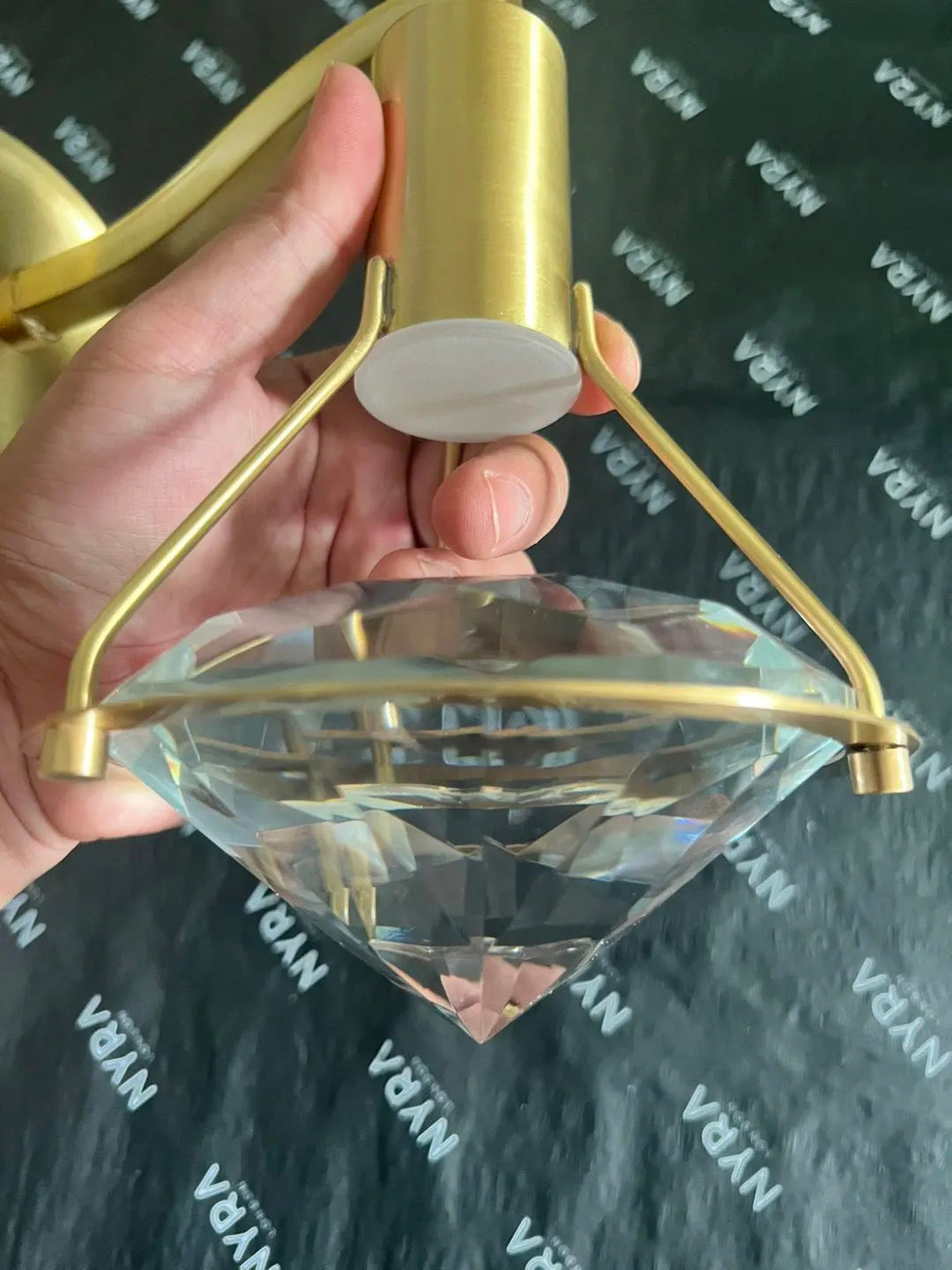 Kestrel | Diamond Sconce - OpalDwell