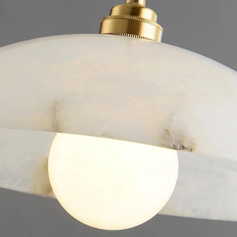 Elara | Alabaster & Marble Hanging Lamps - OpalDwell