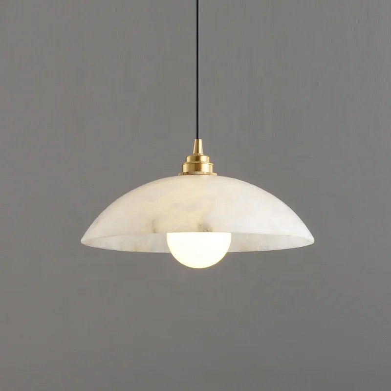 Elara | Alabaster & Marble Hanging Lamps - OpalDwell