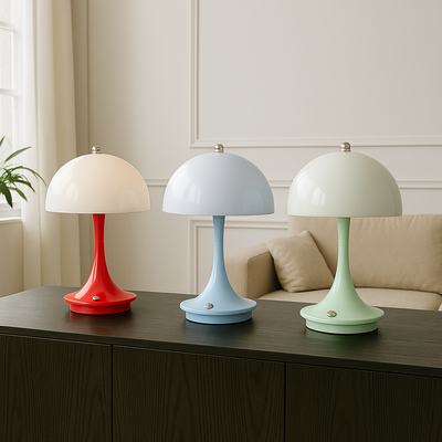 Mushroom Table Lamp With Soft Warm Ambient Lighting For Cosy Spaces - OpalDwell