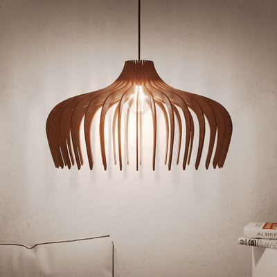 Rowan | Wooden Chandelier - OpalDwell