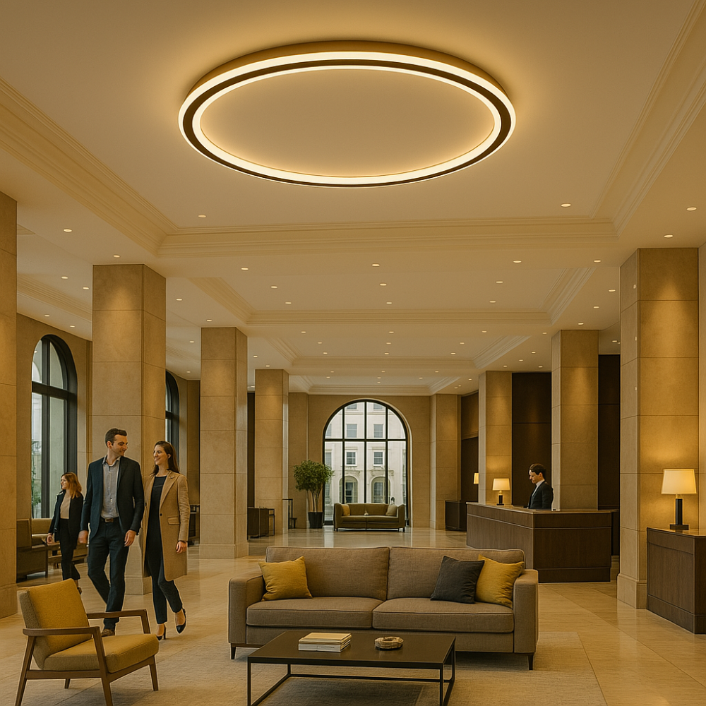 SkagaNova Nordic Dimmable Led Ceiling Light In Warm White OpalDwell