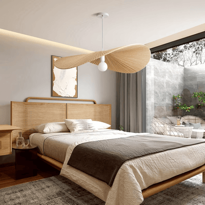 Rowan Fabric Pendant Light - OpalDwell
