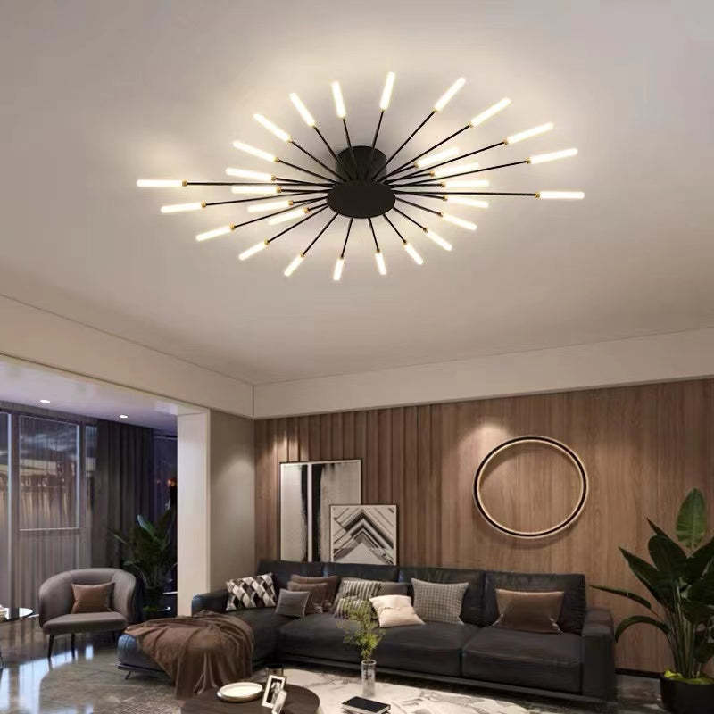 Asterra Modern Ceiling Lamp for Living Room and Bedroom OpalDwell