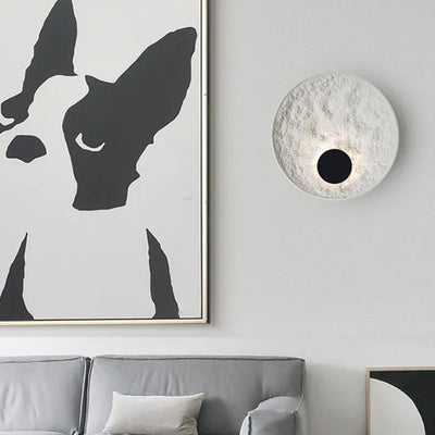 LunaSphere Wall Lamp Modern Spherical Light For Rooms - OpalDwell