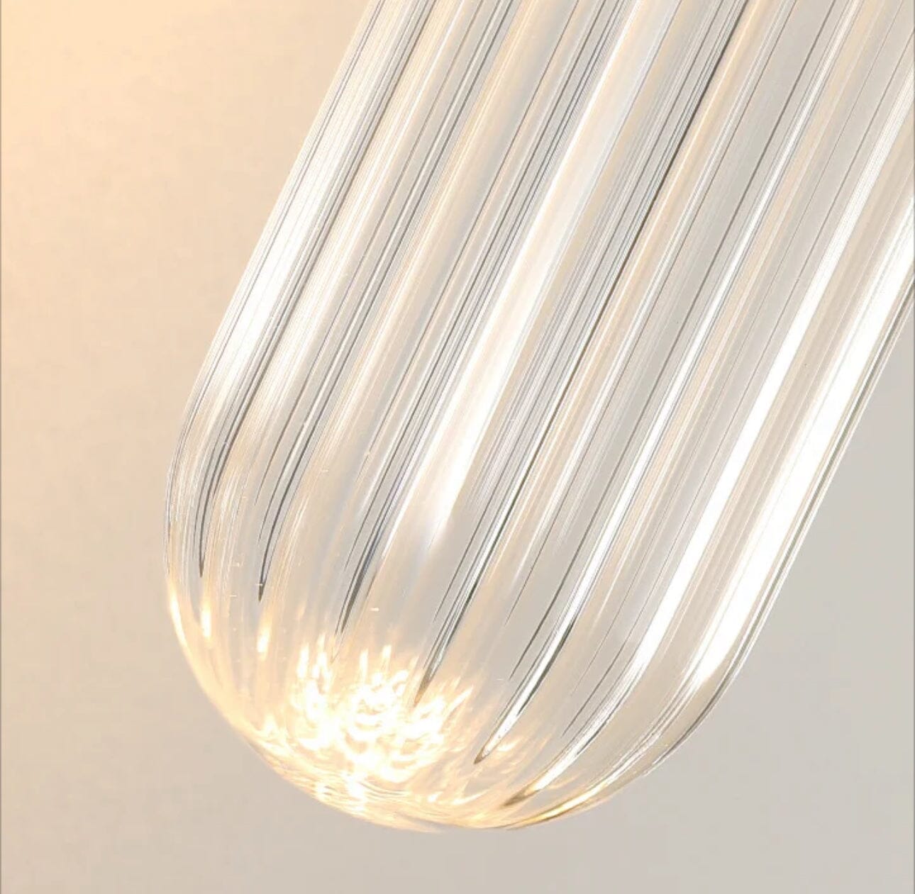 Lyra Glass Pole Lamp, Nordic Modern Lighting For Kitchens And Living Spaces - OpalDwell