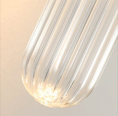 Lyra Glass Pole Lamp, Nordic Modern Lighting For Kitchens And Living Spaces - OpalDwell
