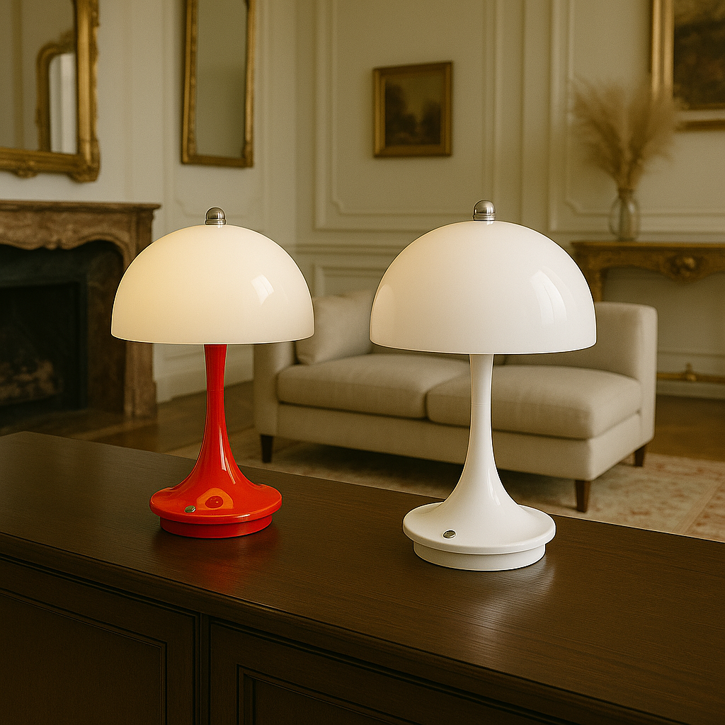 Mushroom Table Lamp With Soft Warm Ambient Lighting For Cosy Spaces - OpalDwell