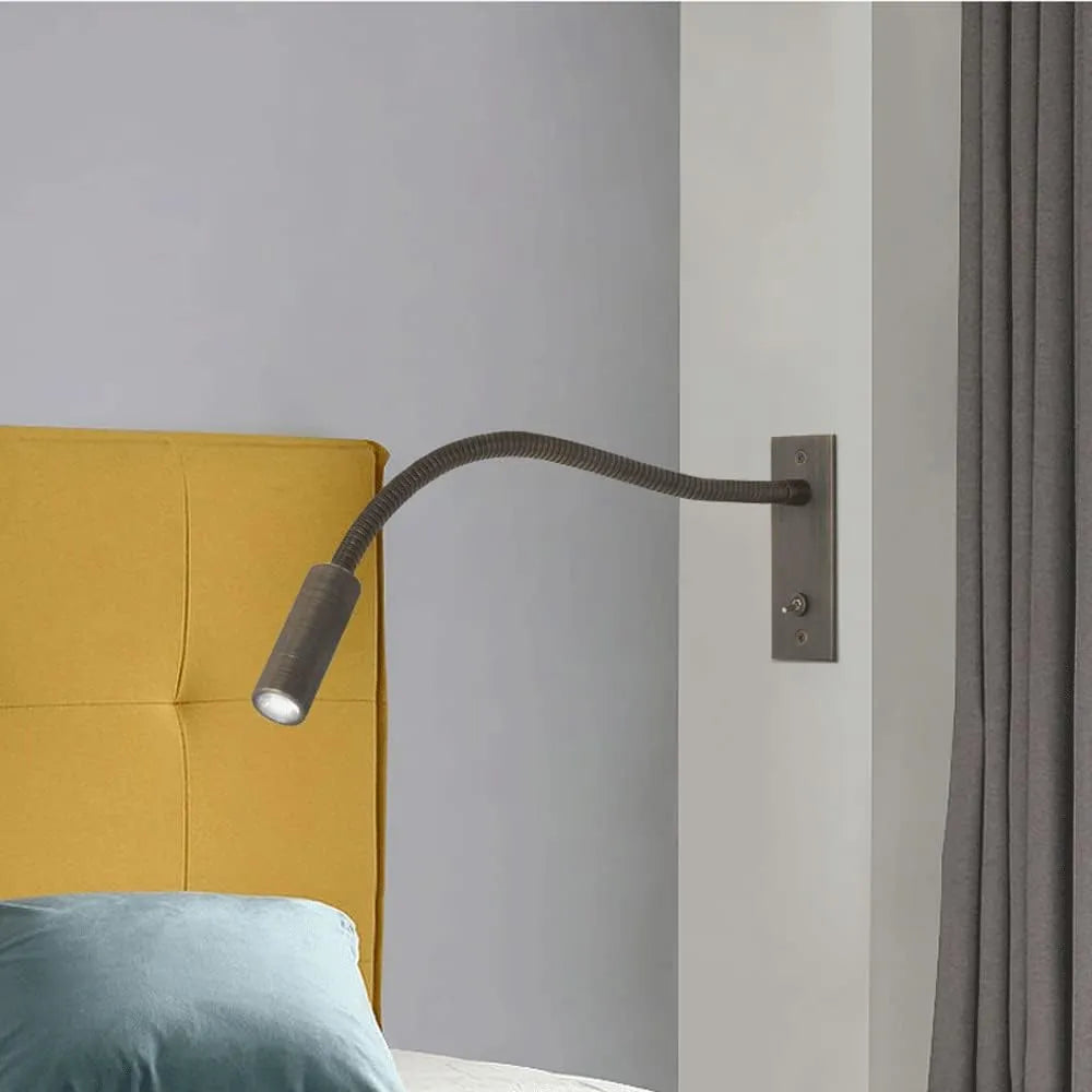 NexaLux Adjustable Reading Wall Spotlight Lamp With LED - OpalDwell