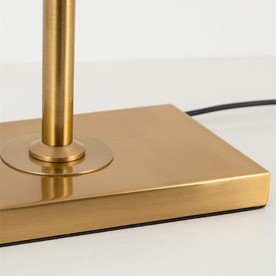 Aurelia | Art Deco Floor Lamp in Gold OpalDwell