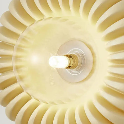 Lyria Resin Wall Lamp Modern Ambient Lighting Soft Glow - OpalDwell