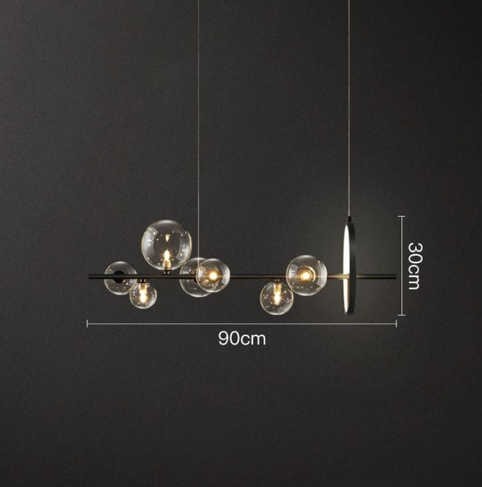 Aurelia Glass Bubble Pendant Lamp for Luxe Interiors OpalDwell