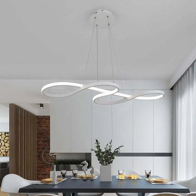 Aeronis Alloy Pendant Chandelier for Modern Nordic Ceiling Lighting OpalDwell