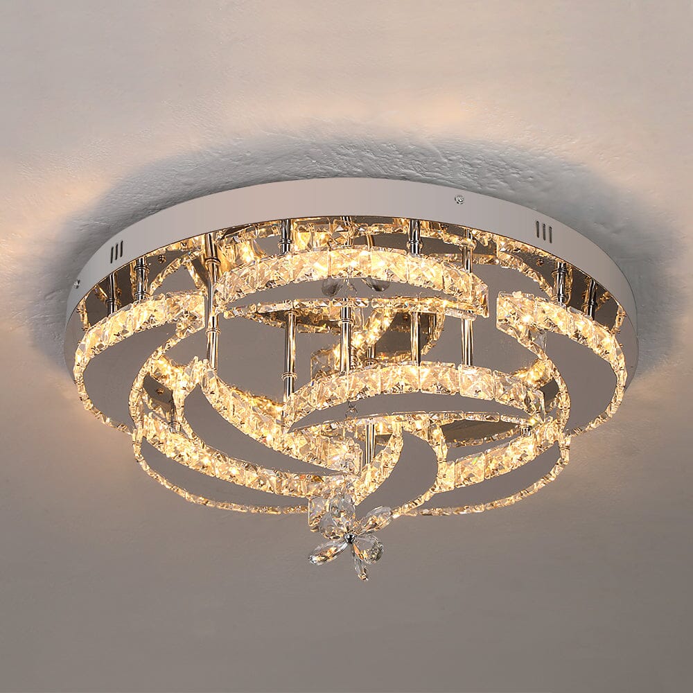 Roselle | Crystal Ceiling Chandelier OpalDwell