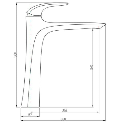 Cavelle Single-Handle One-Hole Vessel Bathroom Sink Faucet | OpalDwell OpalDwell