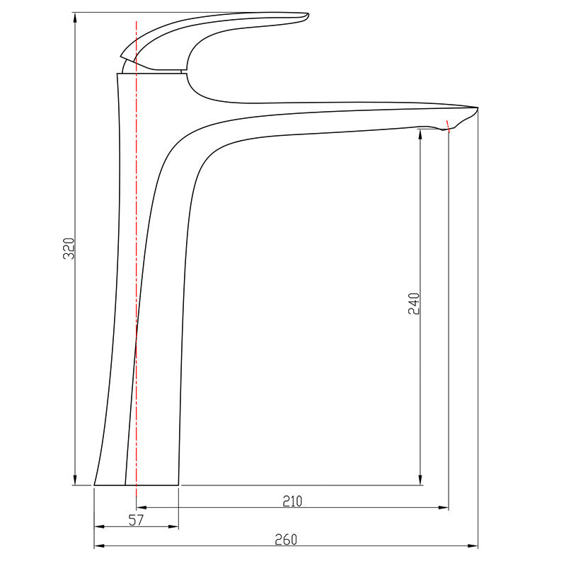 Cavelle Single-Handle One-Hole Vessel Bathroom Sink Faucet | OpalDwell OpalDwell
