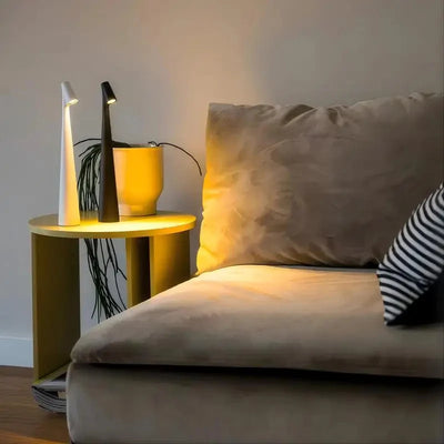 LumaNord Wireless LED Table Lamp for Reading and Dining - OpalDwell