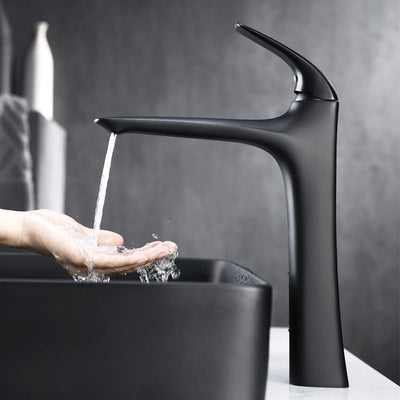 Cavelle Single-Handle One-Hole Vessel Bathroom Sink Faucet | OpalDwell OpalDwell