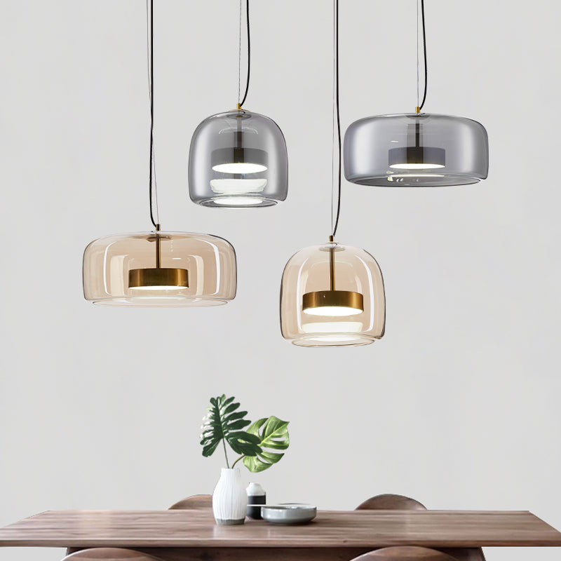 LumiVoyage Modern Hanging Lamp For Hotel Interiors OpalDwell