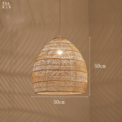 Marisol Rattan Pendant Lamp | OpalDwell - OpalDwell