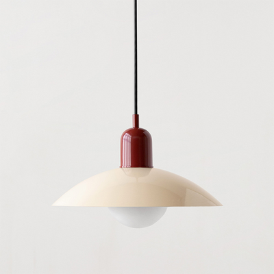 Asterra Glass Pendant Light Macaron Style For Small Spaces - OpalDwell