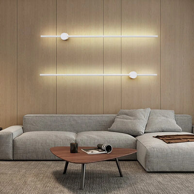 LumiNord Minimalist Wall Lamp With Soft Ambient LED - OpalDwell