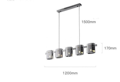 Aurelle Long Chandelier - OpalDwell