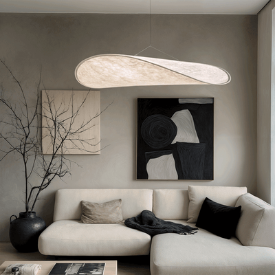 Lyria | Chip-Shaped Leaf Chandelier - OpalDwell