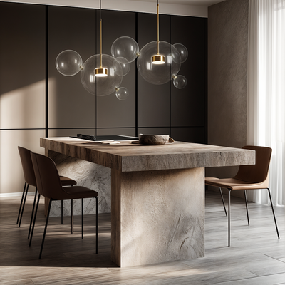 Liora Bubble Glass Pendants - OpalDwell