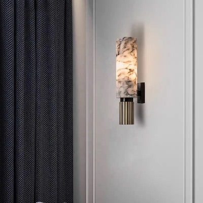 Loxley | Marble Wall Lamp - OpalDwell