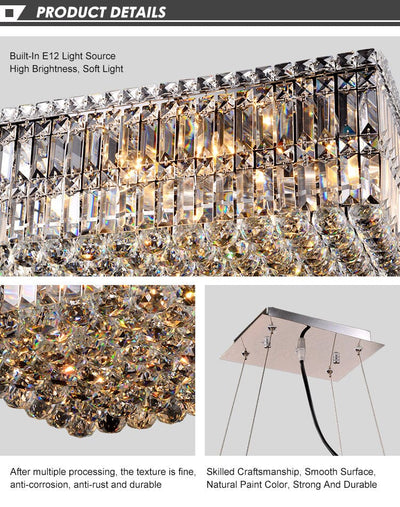 Chandeliers in Jade Crystal - OpalDwell