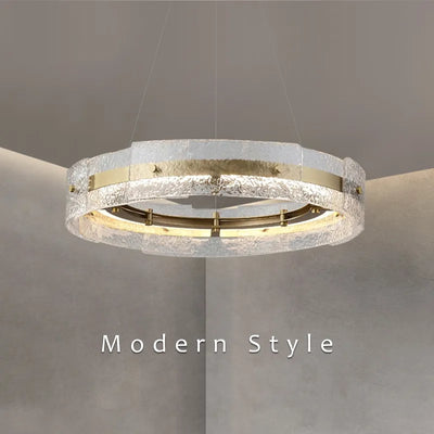 Hawthorne Glass Chandelier - OpalDwell