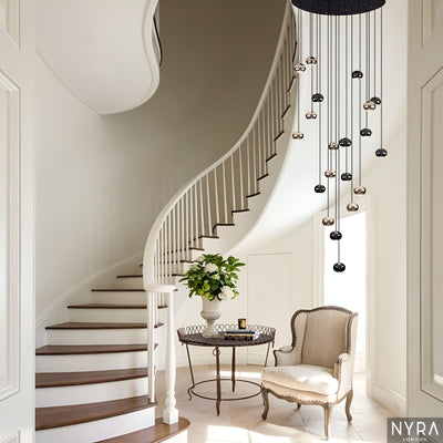 Avella Raindrop Glass Chandelier - OpalDwell