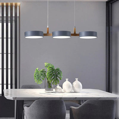 Nordic Multi-Light Flush Ceiling Light For Kitchen & Dining OpalDwell