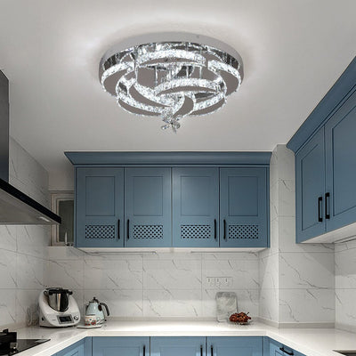Roselle | Crystal Ceiling Chandelier OpalDwell