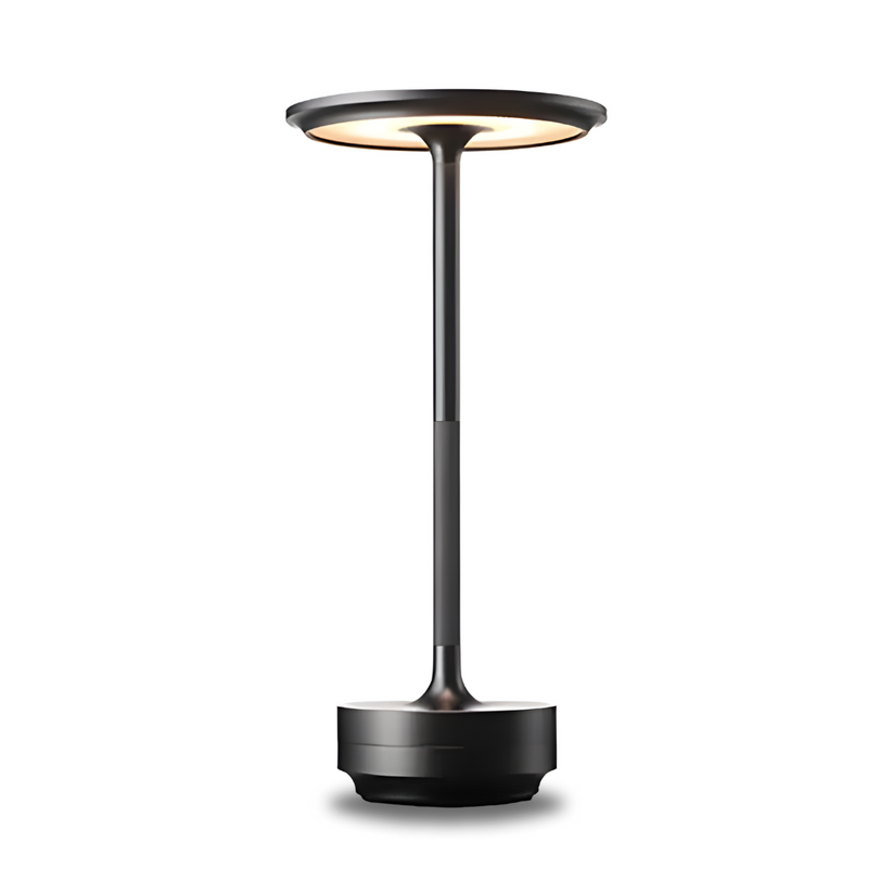 Rechargeable Cordless LED Table Lamp With Touch Dimmer And Modern Metal Design - OpalDwell
