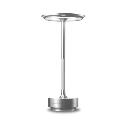 Rechargeable Cordless LED Table Lamp With Touch Dimmer And Modern Metal Design - OpalDwell