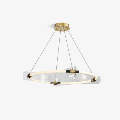 Ambient Lighting With Acrylic Chandelier For Modern Spaces OpalDwell