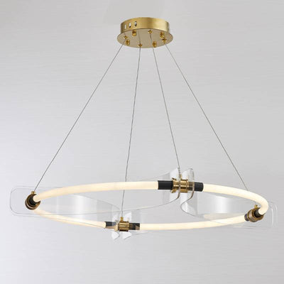 Ambient Lighting With Acrylic Chandelier For Modern Spaces OpalDwell