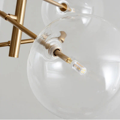 Sorren | Glass Chandelier - OpalDwell