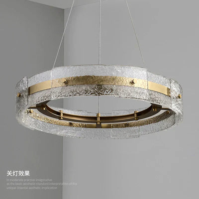 Hawthorne Glass Chandelier - OpalDwell