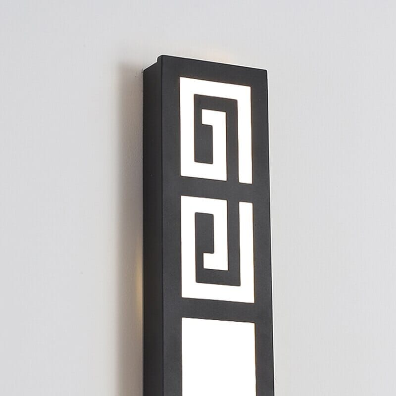 NovaGuard Modern Weather-Resistant Outdoor Wall Lamp With LED - OpalDwell