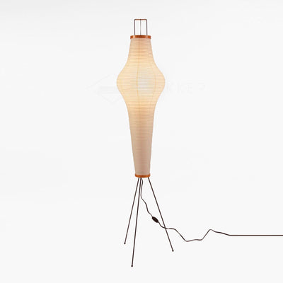 Kaze Rice Paper Floor Lamp - Japanese-Inspired Ambient Glow OpalDwell