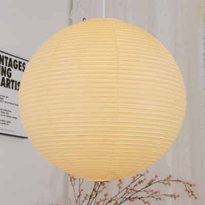 Kirei Studio Pendant Light Akari Inspired Mid Century Lamp OpalDwell