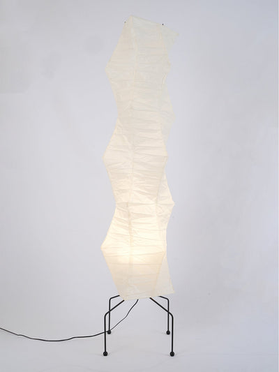 Kaze Rice Paper Floor Lamp - Japanese-Inspired Ambient Glow OpalDwell