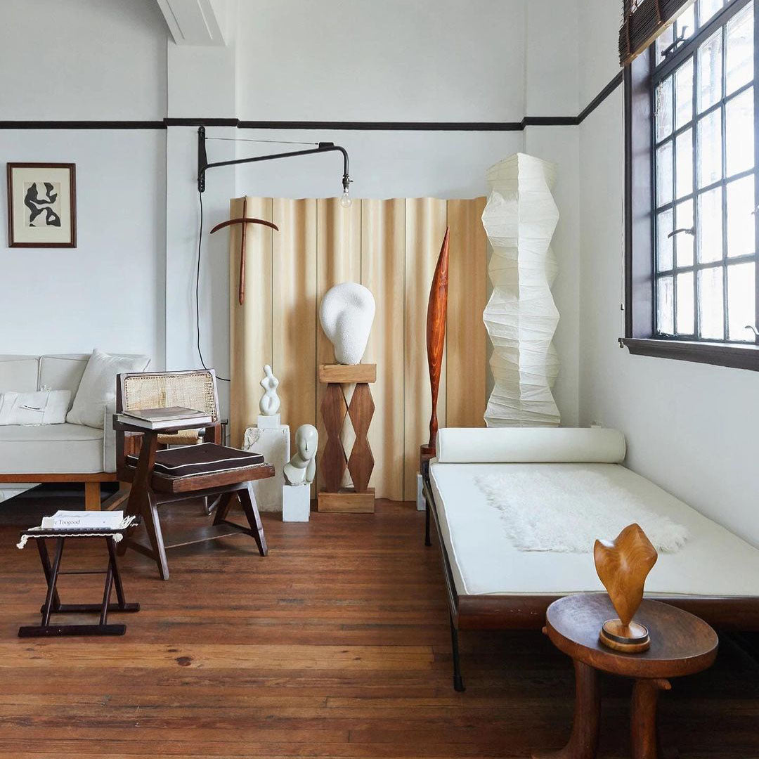Kaze Rice Paper Floor Lamp - Japanese-Inspired Ambient Glow OpalDwell