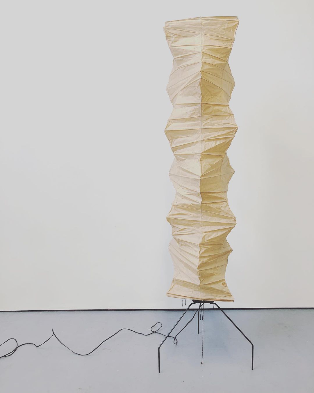 Kazumi Rice Paper Floor Lamp by OpalDwell Soft Ambient Glow OpalDwell