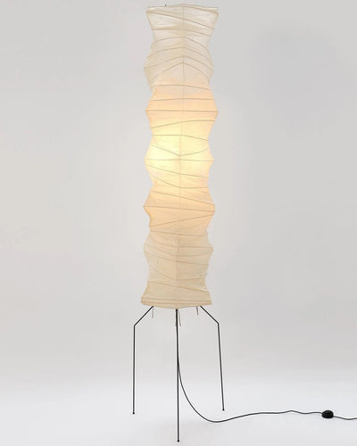 Kaze Rice Paper Floor Lamp - Japanese-Inspired Ambient Glow OpalDwell